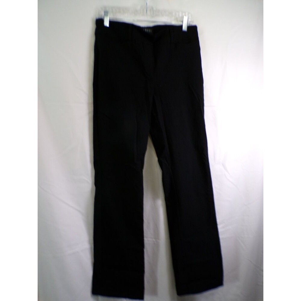 REKUCCI Womens Dress Pants US 4 Black 100% Polyester Straight